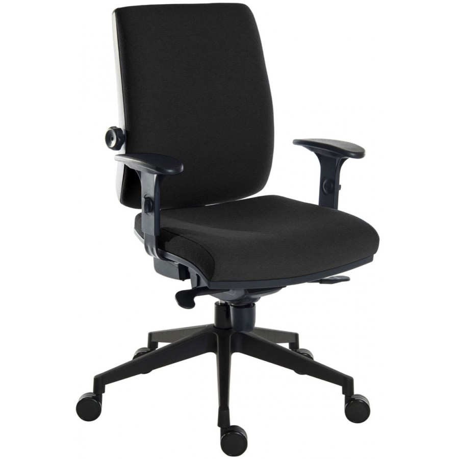 Ergo Plus Fabric Posture Office Chair with Nylon Base